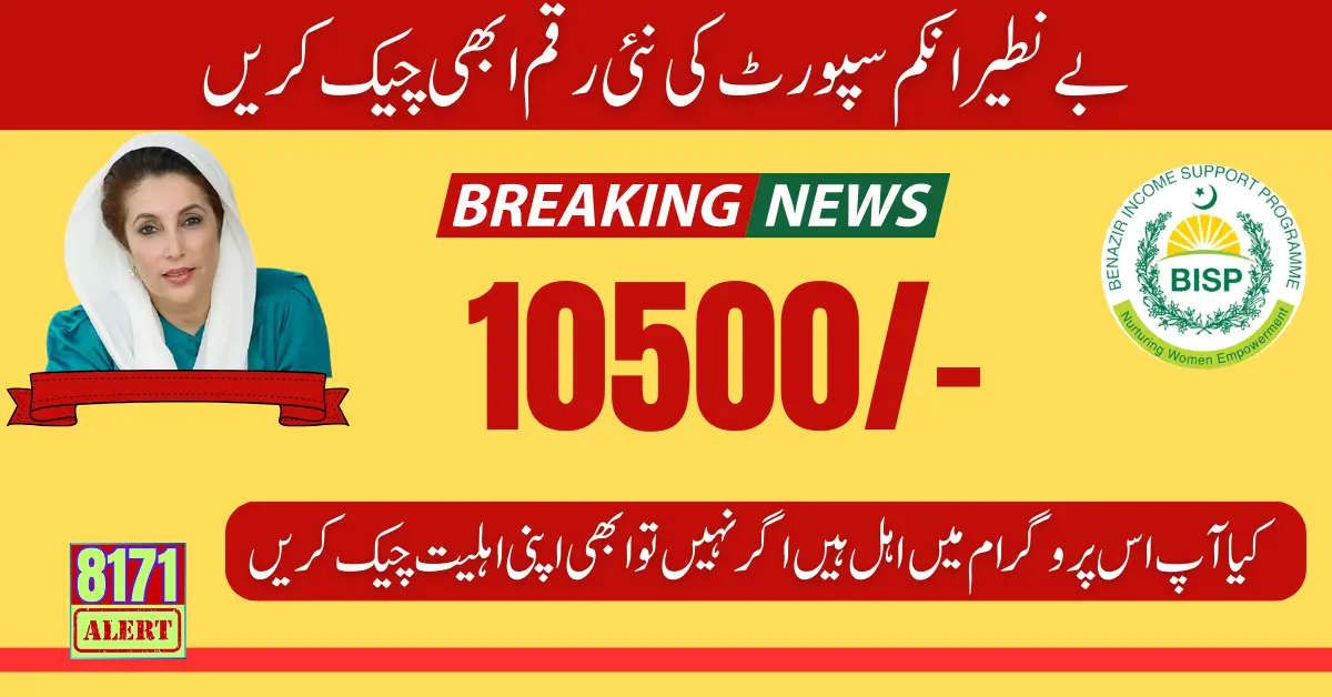 Benazir Income Support Programme New Payment Check Online